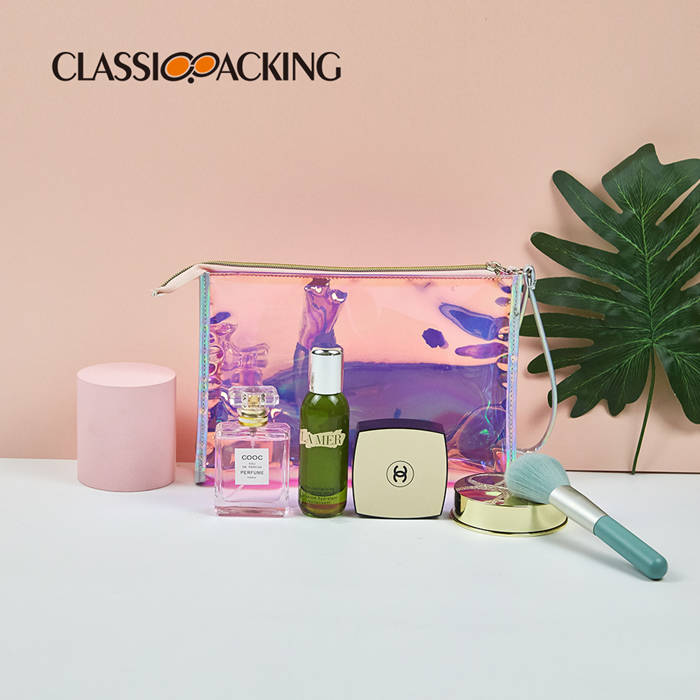 Colorful Bulk Iridescent Cosmetic Bag Wholesale