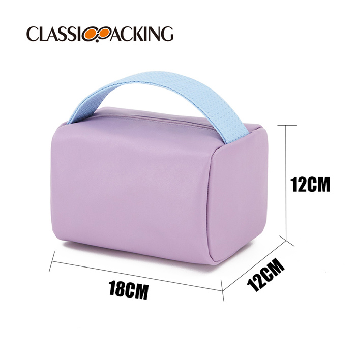 Solid Color Bulk Custom Cosmetic Bags