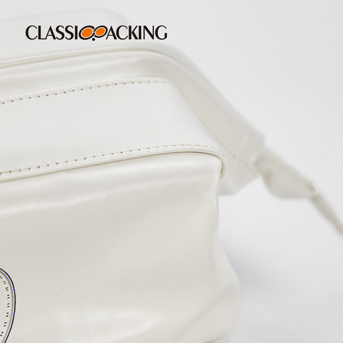 White Double layer Wholesale Wash Bag For Purse