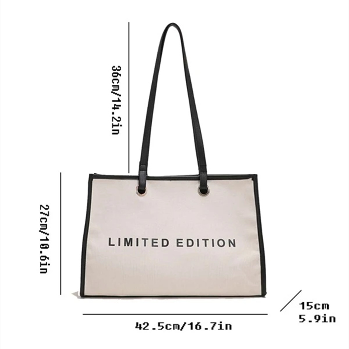 Letter Graphic Wholesale Tote Bag