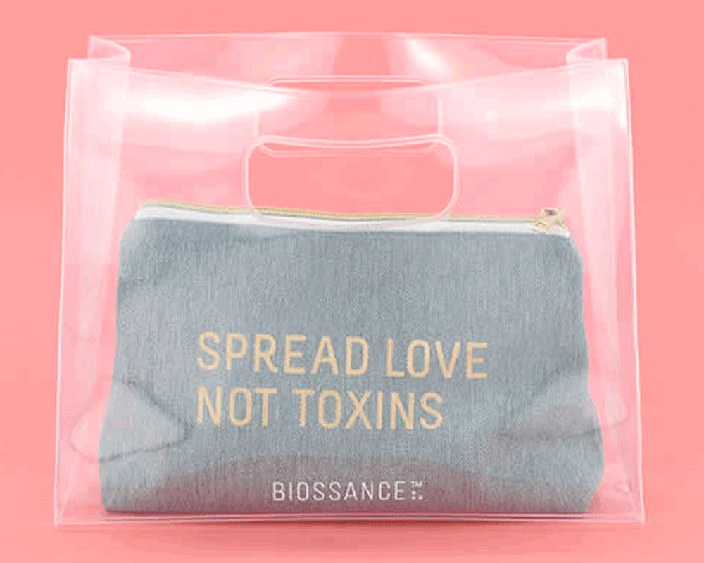 Wholesale Clear Travel Cosmetic Toiletry Bag —