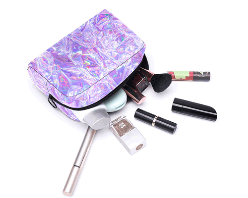 holographic make up bags bulk