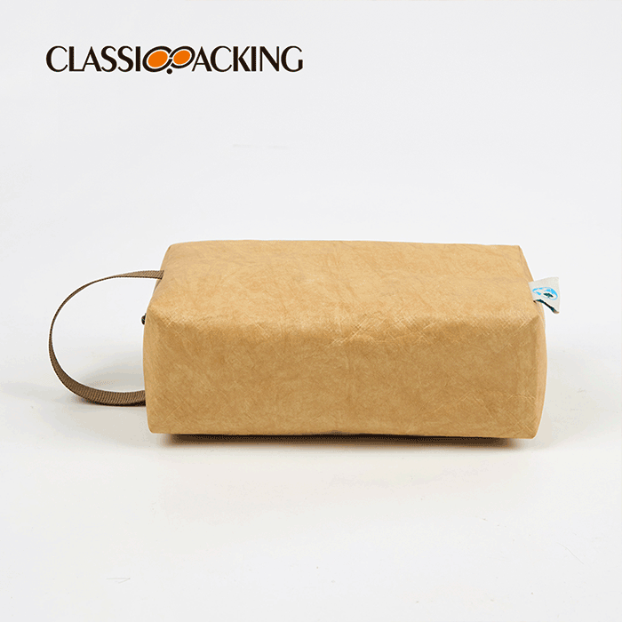 custom-tyvek-makeup-bag-with-side-handle-bottom-angle