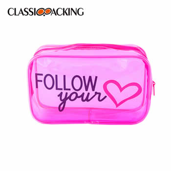 Cute Clear Promotional Toiletry Bag
