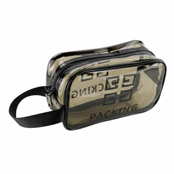 Mens Clear PVC Cosmetic Bags Wholesale