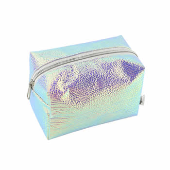 Iridescent Makeup Bag