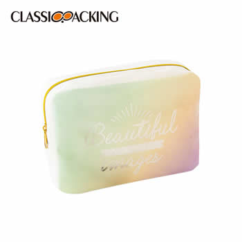 Small Iridescent Cosmetic Pouch Wholesale