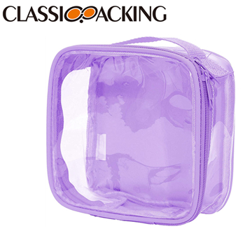 Waterproof Clear Sustainable Cosmetic Bags Wholesale