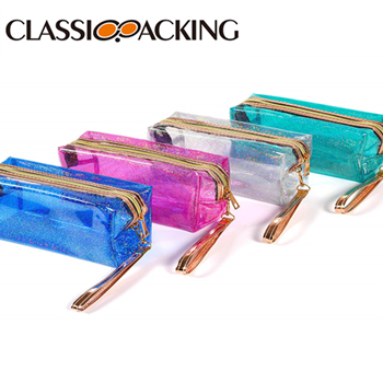 Iridescent Travel Promotional Cosmetic Bags Wholesale