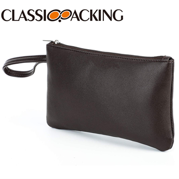 Soft Leather Cosmetic Bag