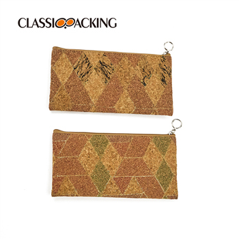 Recycled Classic Cork Cosmetic Bags Wholesale