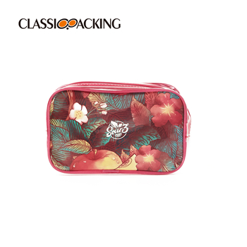 Semi-transparent Custom Logo Makeup Bags