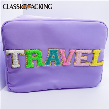 Monogrammed Makeup Bag
