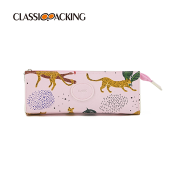 Triangle Printed Cosmetic Bag