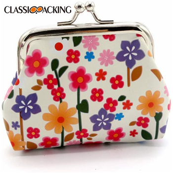 Lovely Flowers Pattern Coin Pouch Bulk