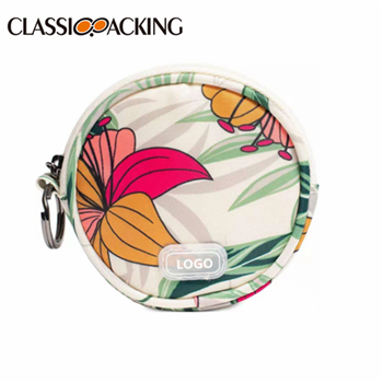 Printed Round Wholesale Coin Purses