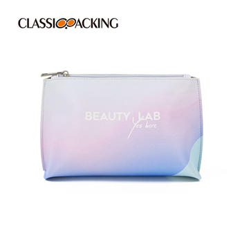 Custom Gradient Purple-Blue Toiletry Bag Bulk