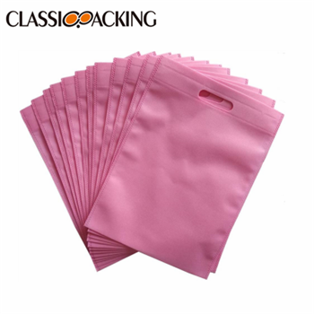 Pink Non Woven Bulk Shopping Bags 