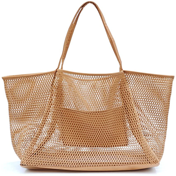 Blank Linen Beach Bag Wholesale