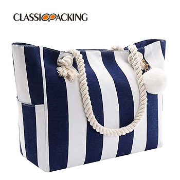 Canvas Cheap Beach Totes Bulk Wholesale