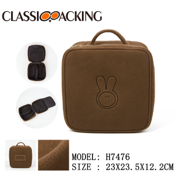Top-handle Cosmetic Case With Dividers Bulk
