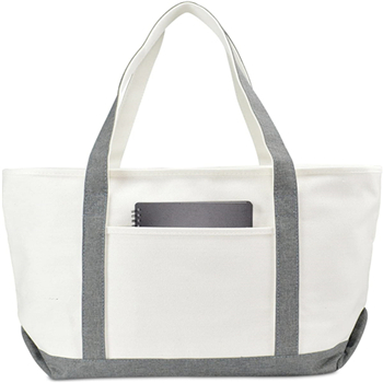 High Quality Canvas Tote Bags Wholesale With Outer Pocket