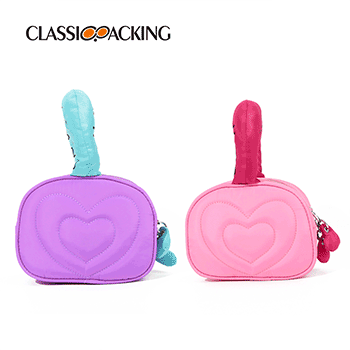 Puffy Quilted Heart Makeup Bag Bulk