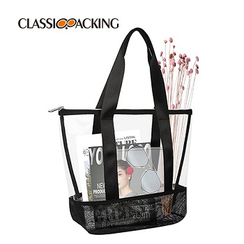 Stadium Approved Plastic Tote Bags Bulk