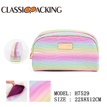 Waterproof Shiny Rainbow Makeup Bag Wholesale