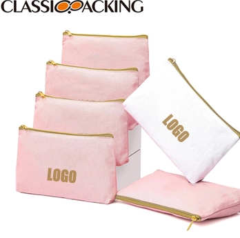 Wholesale Canvas Makeup Bags in Blank