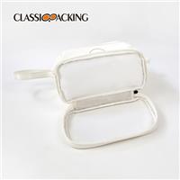 White Double-layer Wholesale Wash Bags For Purse