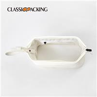 White Double-layer Wholesale Wash Bags For Purse