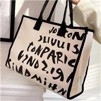 Letter Graphic Wholesale Custom Canvas Bag