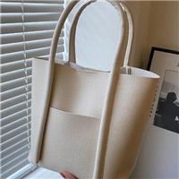 Fashionable White Leather Wholesale Tote Bag