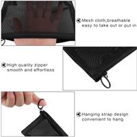 3 Pieces Mesh Nylon Zipper Pouch Wholesale