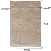 Wholesale Linen Drawstring Bags