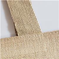  Natural Jute Tote Bags Bulk Wholesale With Cotton Handles