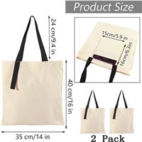 Plain Tote Bags Wholesale For DIY Gift Giveway Advertising Promotion