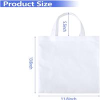 White Tote Bags Bulk Wholesale For DIY Crafting and Decorating