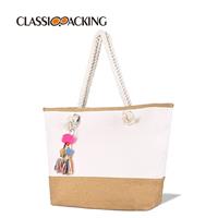 Mesh Straw Beach Tote Bags Wholesale