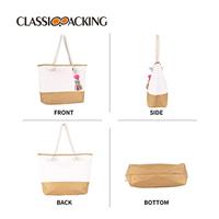 Mesh Straw Beach Tote Bags Wholesale