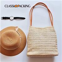 Straw Beach Bags In Bulk Wholesale