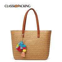 Eco Friendly Straw Beach Bags Wholesale