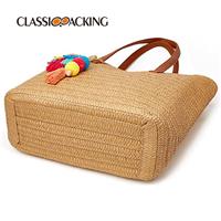 Eco Friendly Straw Beach Bags Wholesale