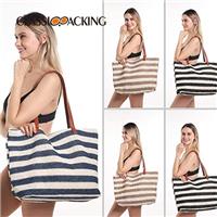 Top-handle Straw Tote Wholesale