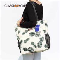 Water Resistant Large Wholesale Pineapple Beach Bag