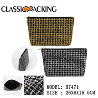 checkered makeup bags info