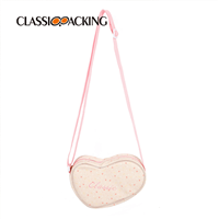 heart shaped cosmetic bag wholesale