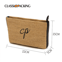 small jute bags with zip wholesale