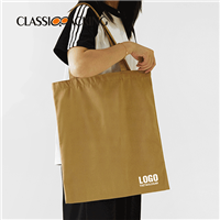 canvas tote bag brown bulk